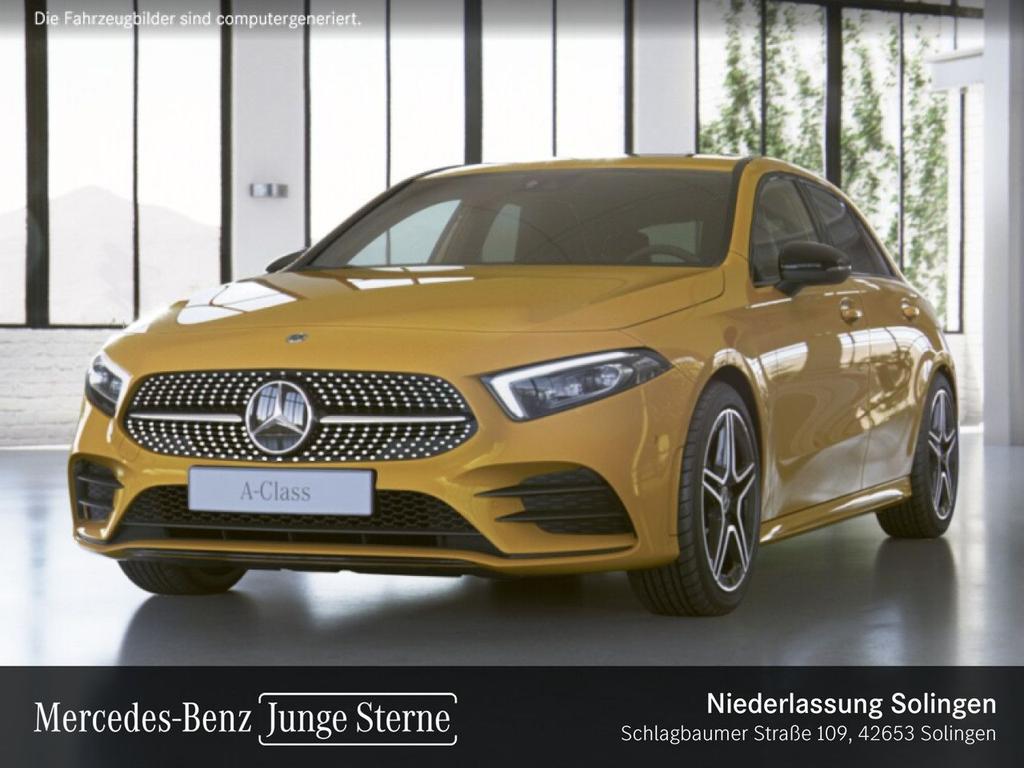 Mercedes-Benz A 200 2022 г. Жёлтый, пробег 47778 км