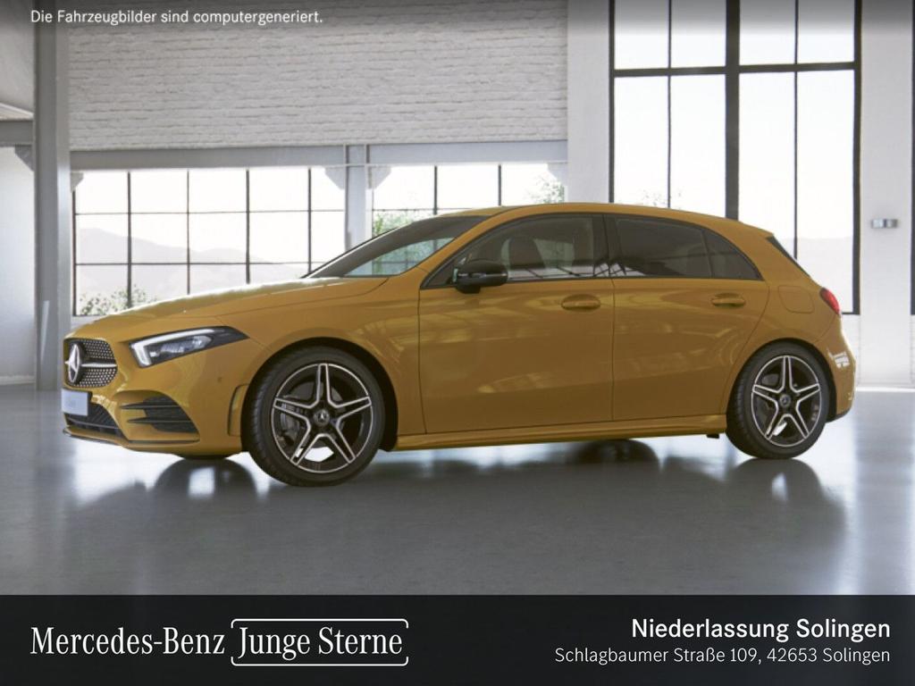Mercedes-Benz A 200 2022 г. Жёлтый, пробег 47778 км