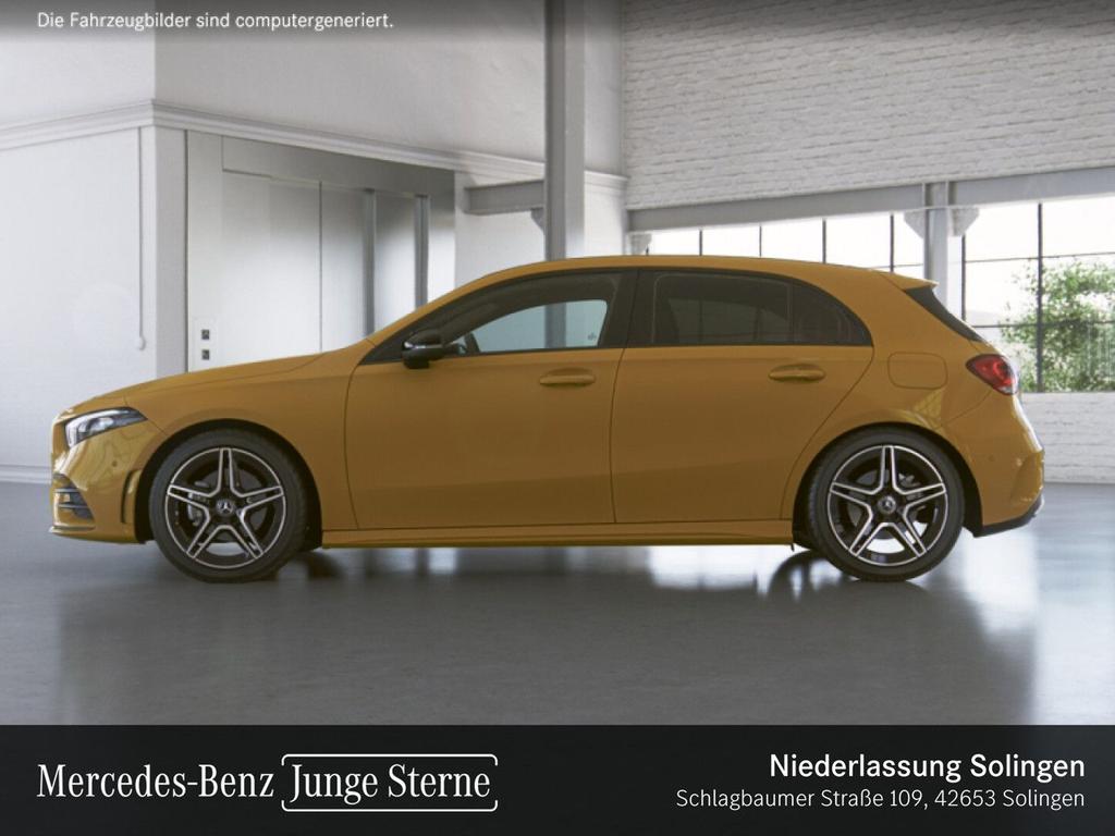 Mercedes-Benz A 200 2022 г. Жёлтый, пробег 47778 км