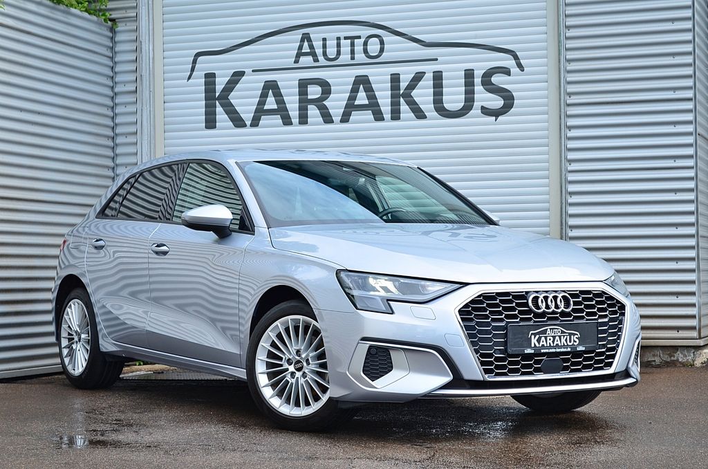 Audi A3 2021 г. Серебристый, пробег 49416 км