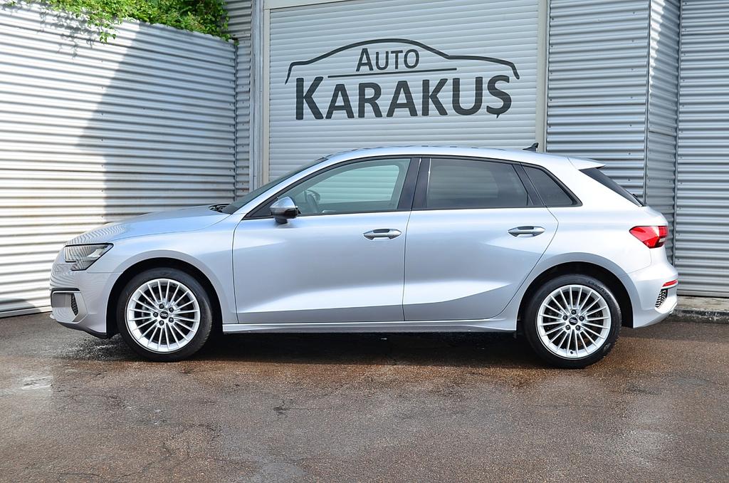 Audi A3 2021 г. Серебристый, пробег 49416 км