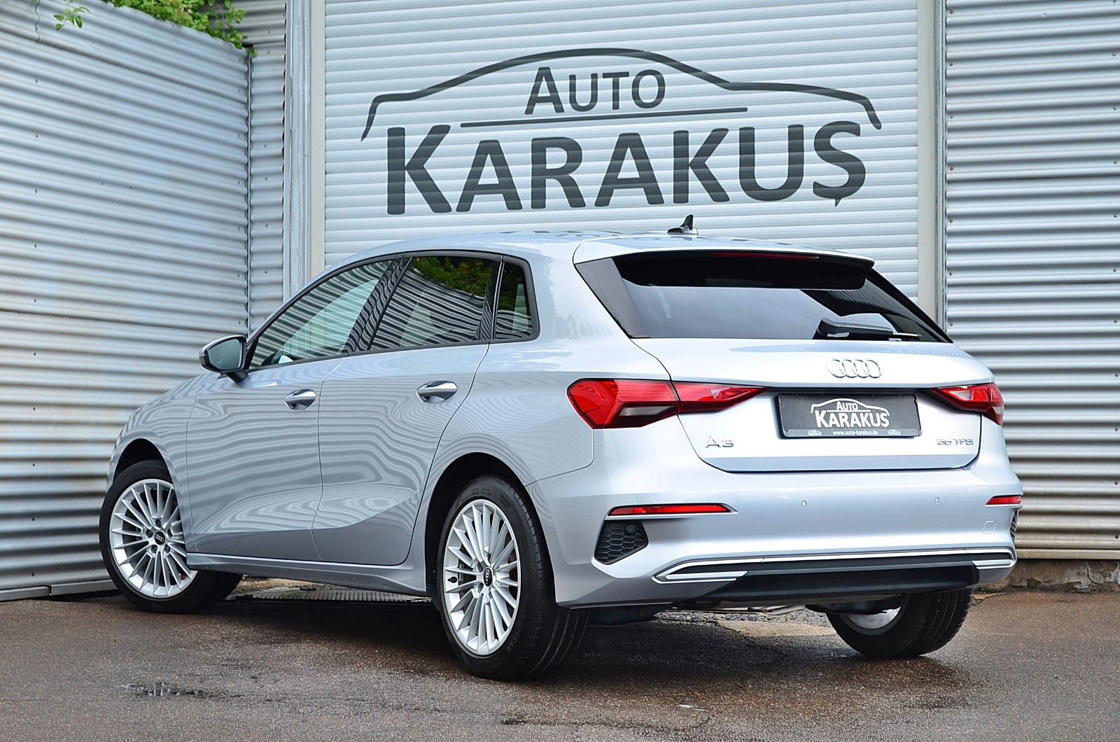 Audi A3 2021 г. Серебристый, пробег 49416 км