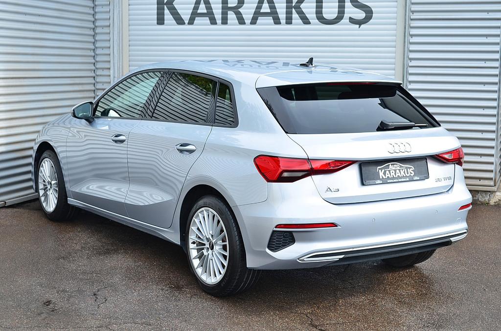 Audi A3 2021 г. Серебристый, пробег 49416 км