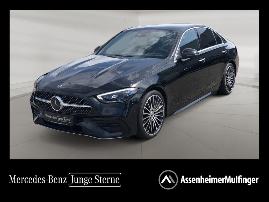 Mercedes-Benz C 300 2022 г. Чёрный, пробег 47370 км
