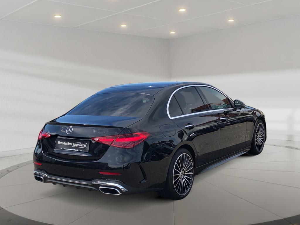 Mercedes-Benz C 300 2022 г. Чёрный, пробег 47370 км