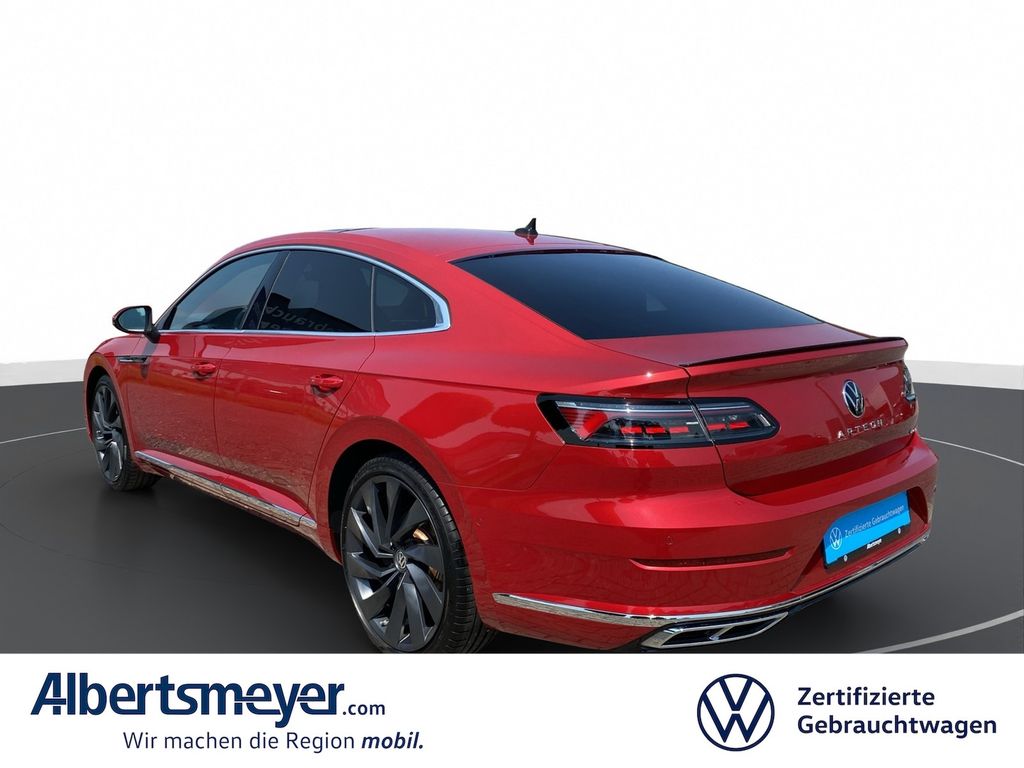 Volkswagen Arteon 2021 г. Красный, пробег 27130 км