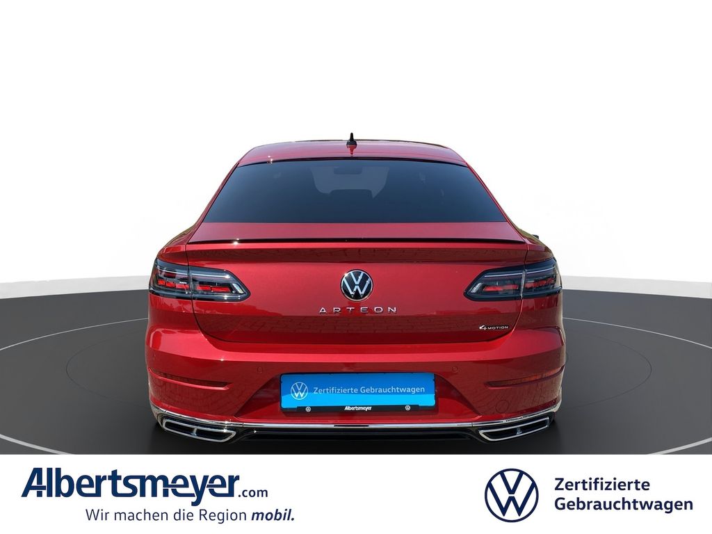 Volkswagen Arteon 2021 г. Красный, пробег 27130 км