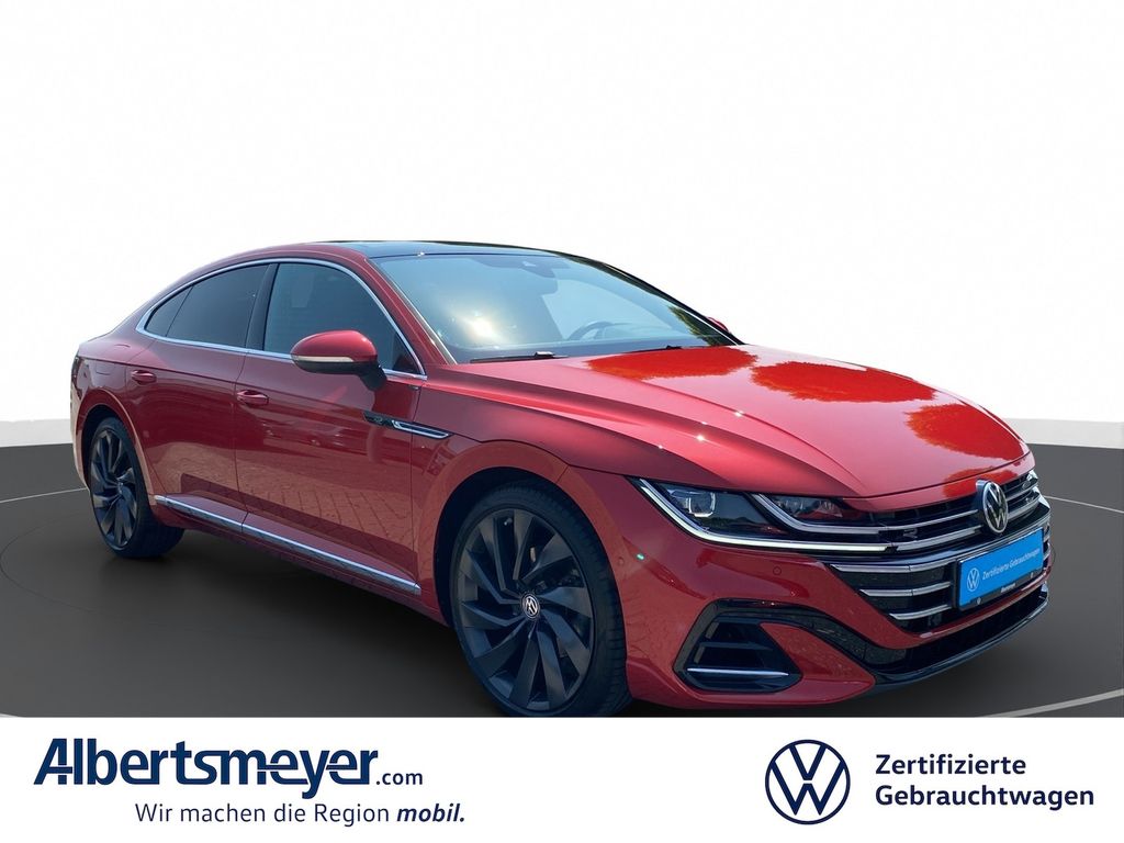 Volkswagen Arteon 2021 г. Красный, пробег 27130 км