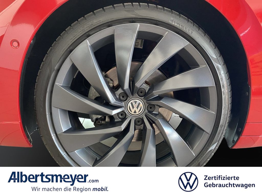 Volkswagen Arteon 2021 г. Красный, пробег 27130 км