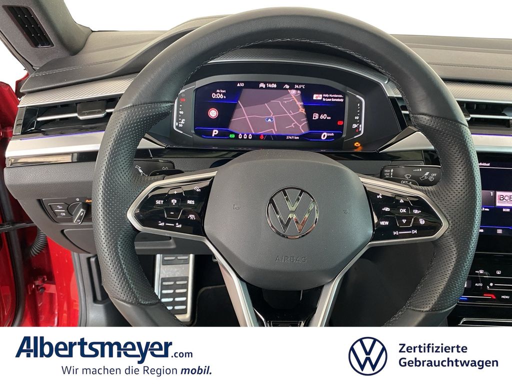 Volkswagen Arteon 2021 г. Красный, пробег 27130 км