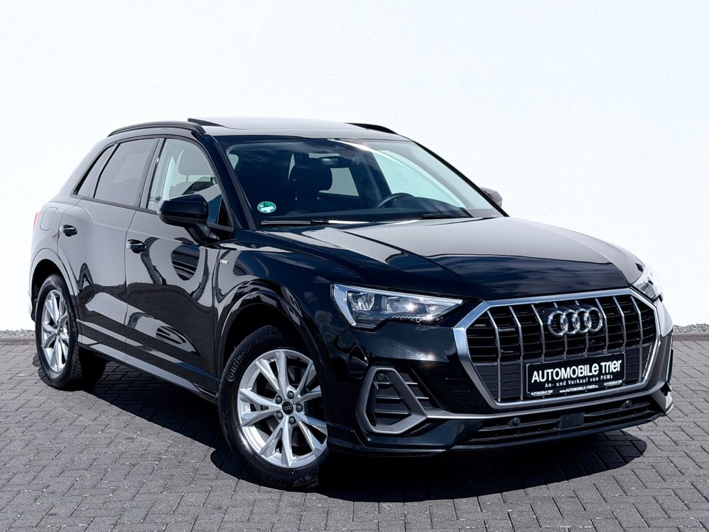 Audi Q3 2025 г. Чёрный, пробег 32000 км
