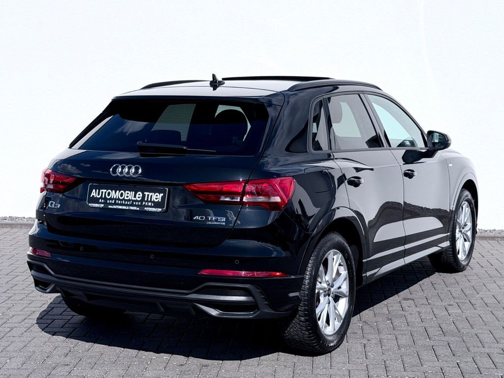 Audi Q3 2025 г. Чёрный, пробег 32000 км