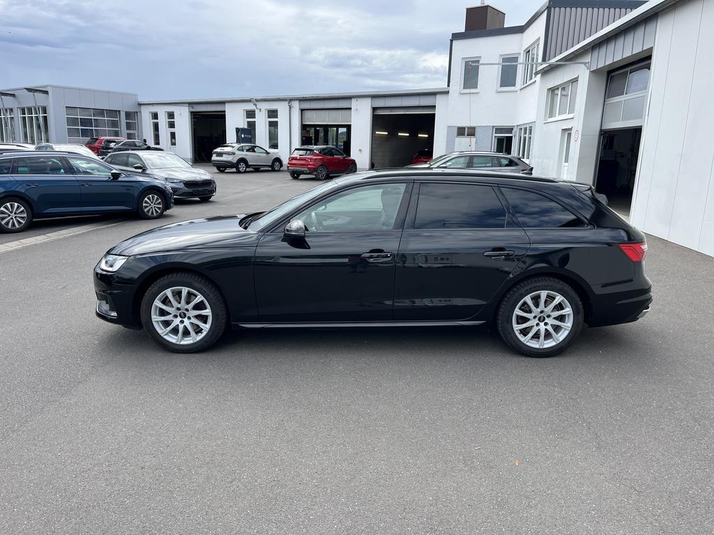 Audi A4 2023 г. Чёрный, пробег 49031 км