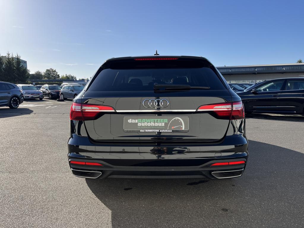 Audi A4 2022 г. Чёрный, пробег 43733 км