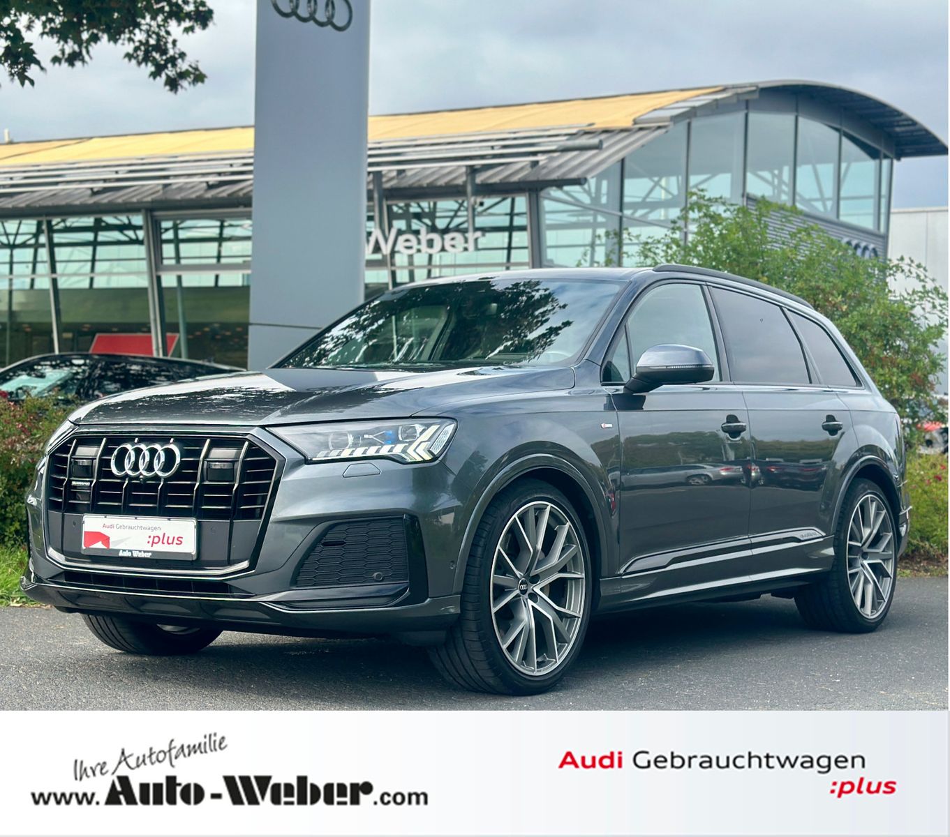 Audi Q7 2022 г. Серый, пробег 59890 км
