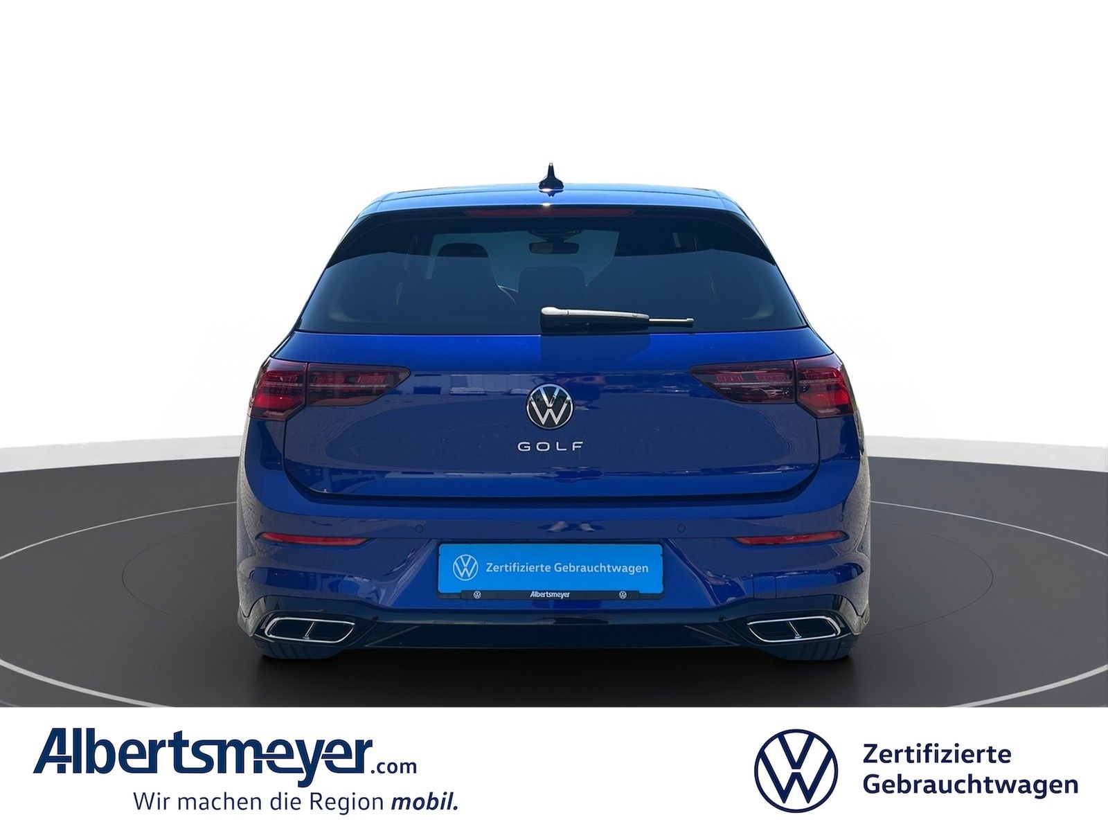 Volkswagen Golf 2021 г. Синий, пробег 27010 км