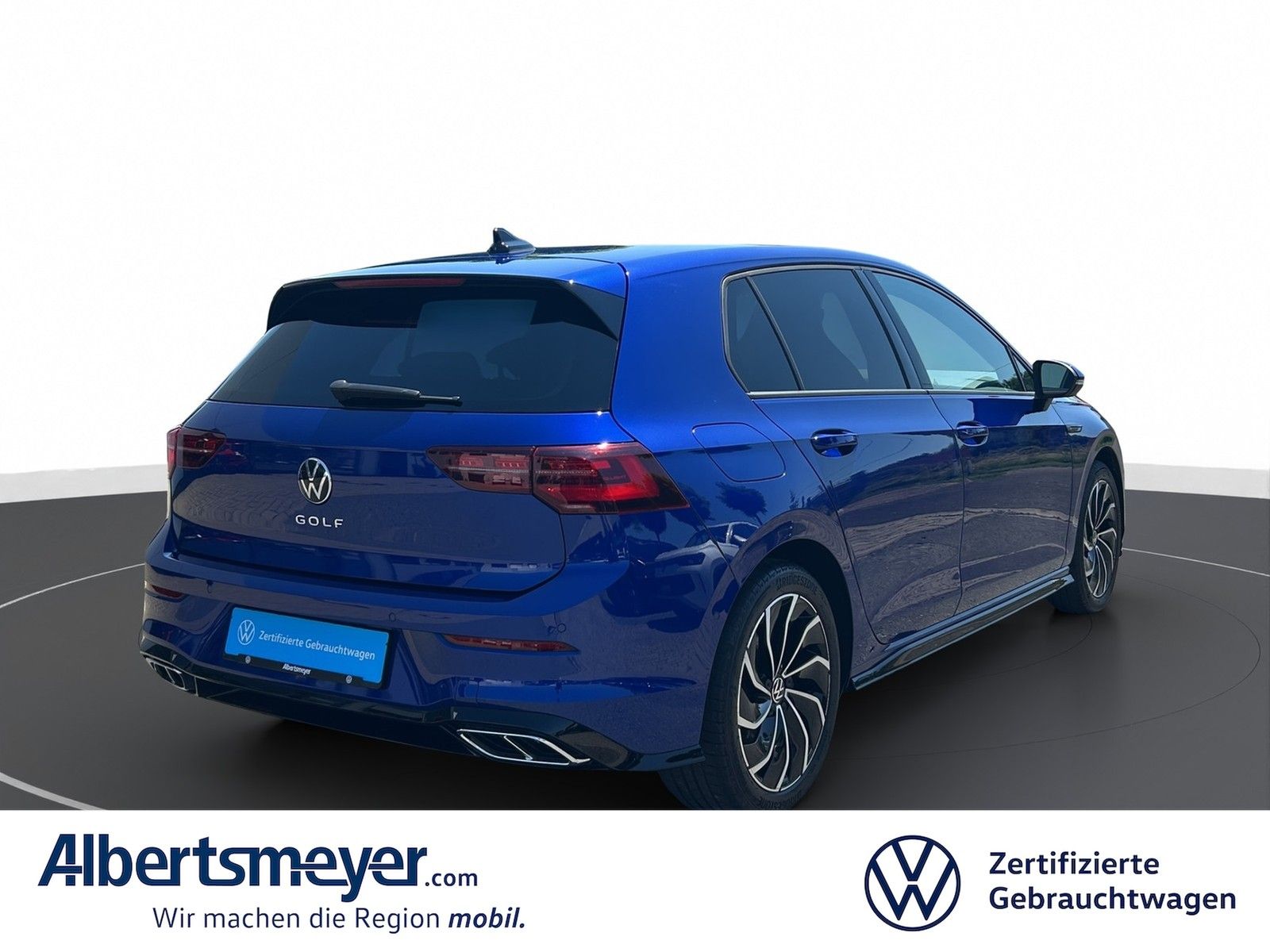 Volkswagen Golf 2021 г. Синий, пробег 27010 км