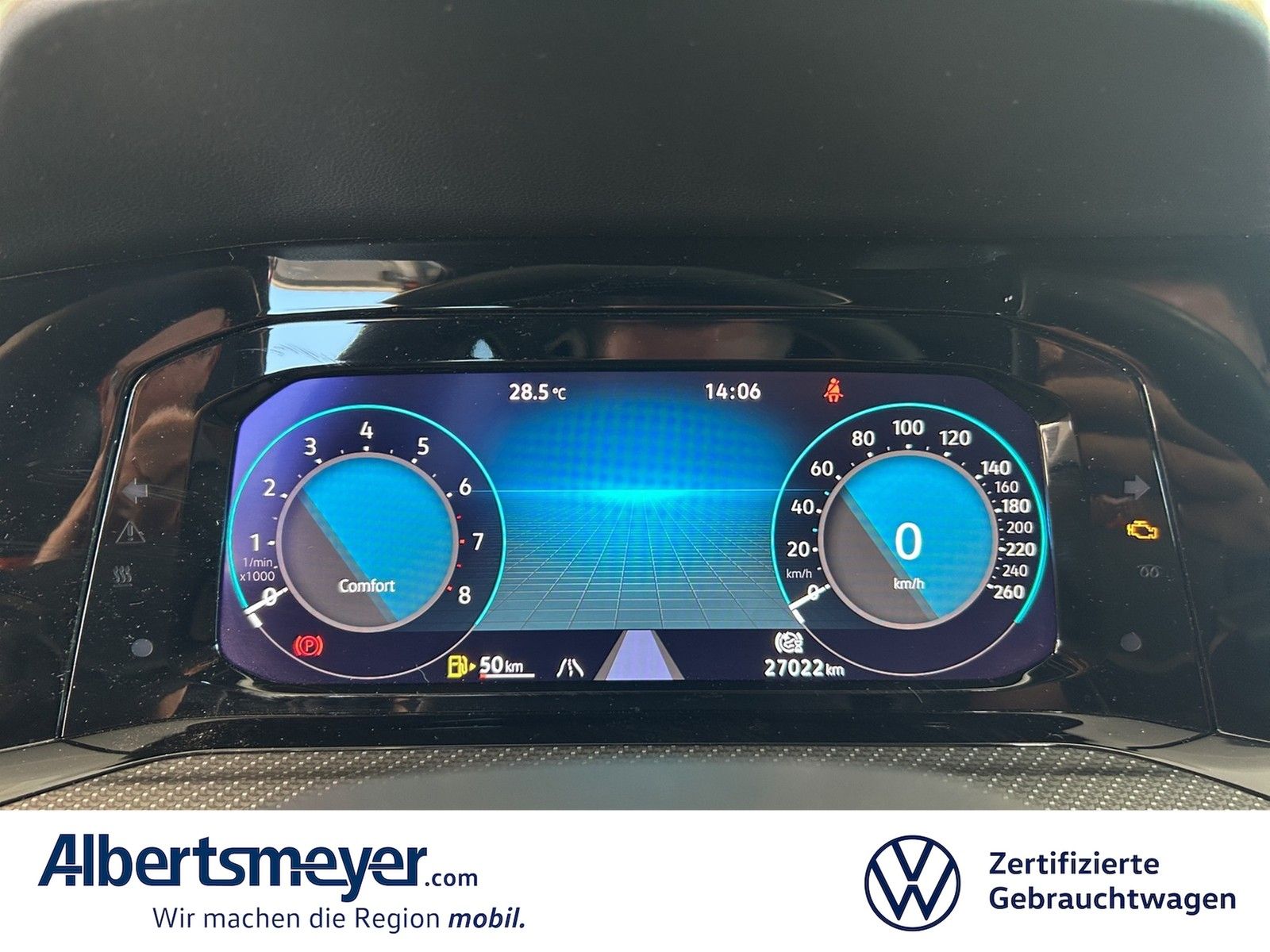 Volkswagen Golf 2021 г. Синий, пробег 27010 км