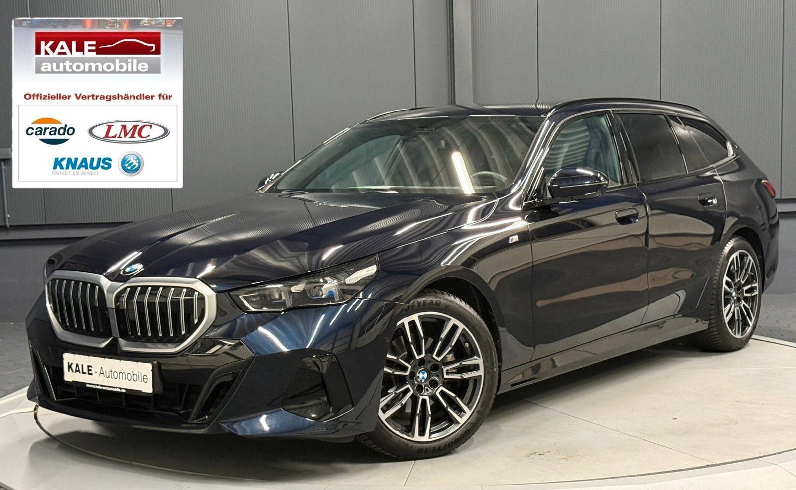 BMW 520 2024 г. Чёрный, пробег 20000 км