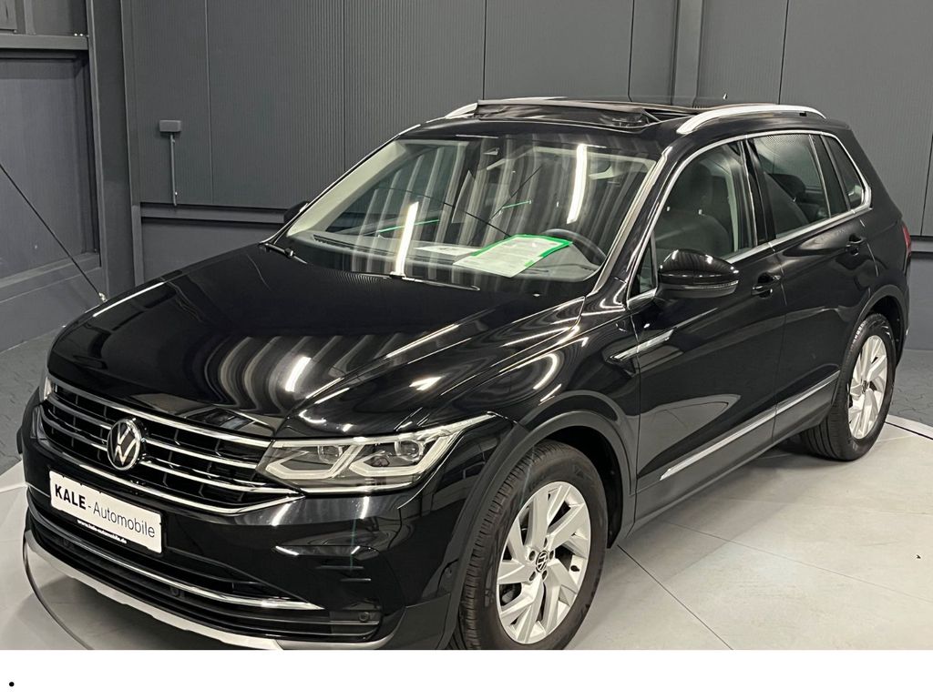 Volkswagen Tiguan 2021 г. Чёрный, пробег 56000 км