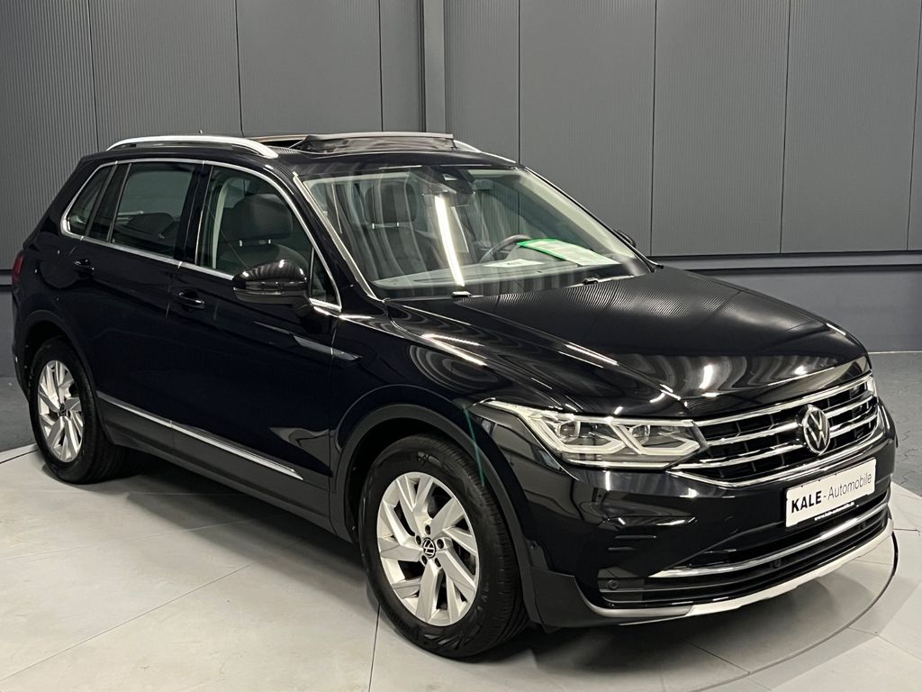 Volkswagen Tiguan 2021 г. Чёрный, пробег 56000 км