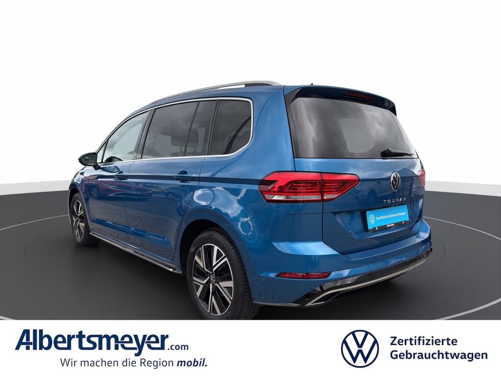 Volkswagen Touran 2023 г. Синий, пробег 57408 км