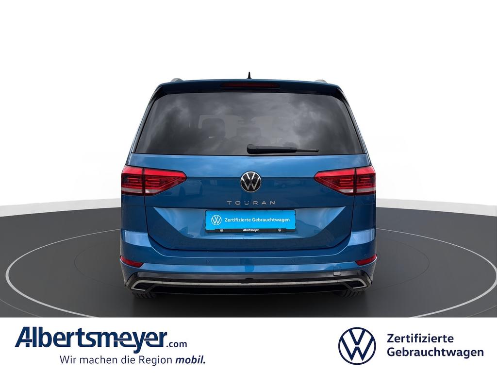 Volkswagen Touran 2023 г. Синий, пробег 57408 км