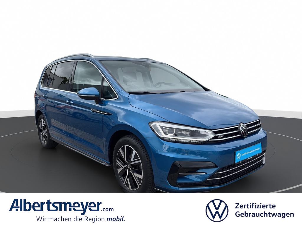 Volkswagen Touran 2023 г. Синий, пробег 57408 км