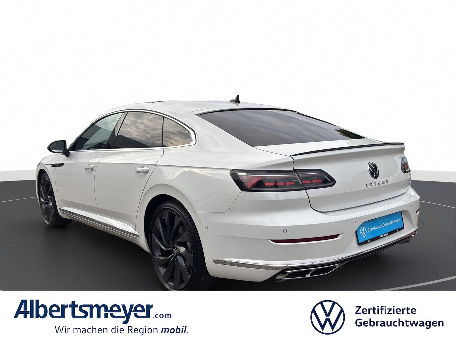 Volkswagen Arteon 2022 г. Белый, пробег 46860 км