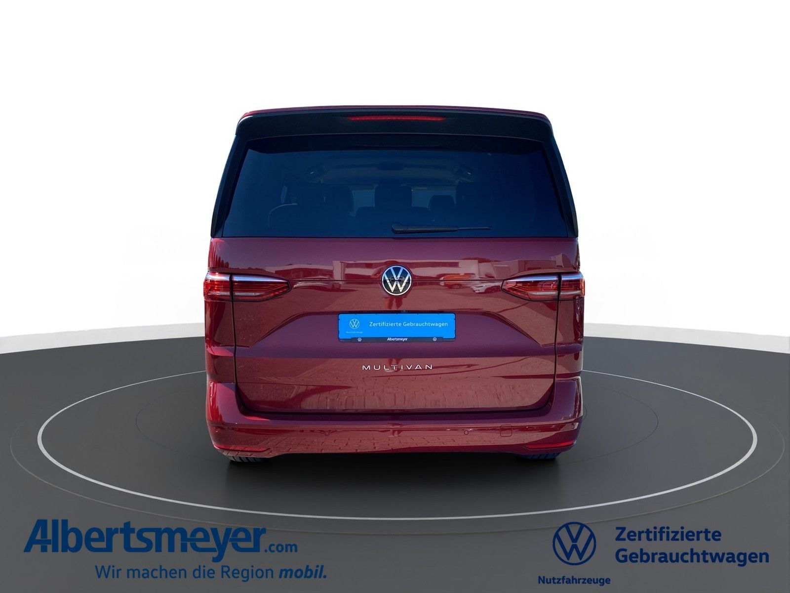 Volkswagen T7 MULTIVAN 2024 г. Красный, пробег 59784 км