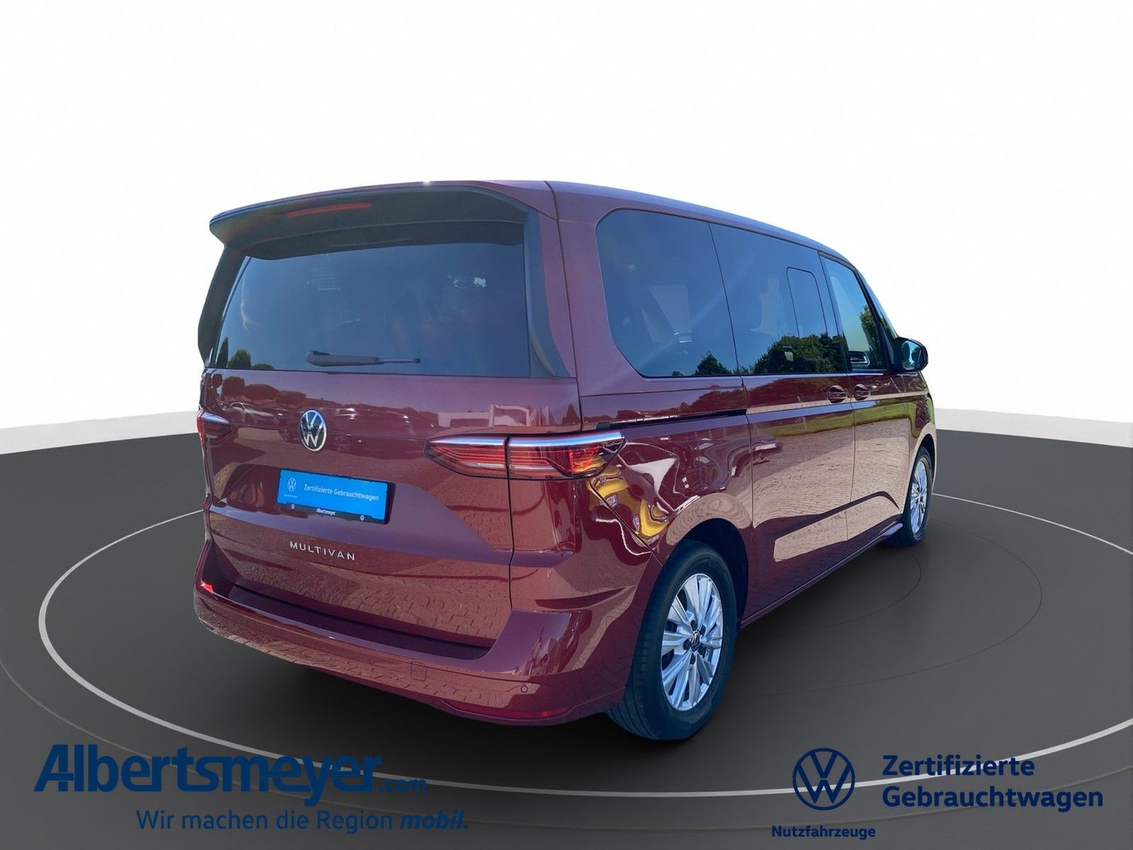 Volkswagen T7 MULTIVAN 2024 г. Красный, пробег 59784 км