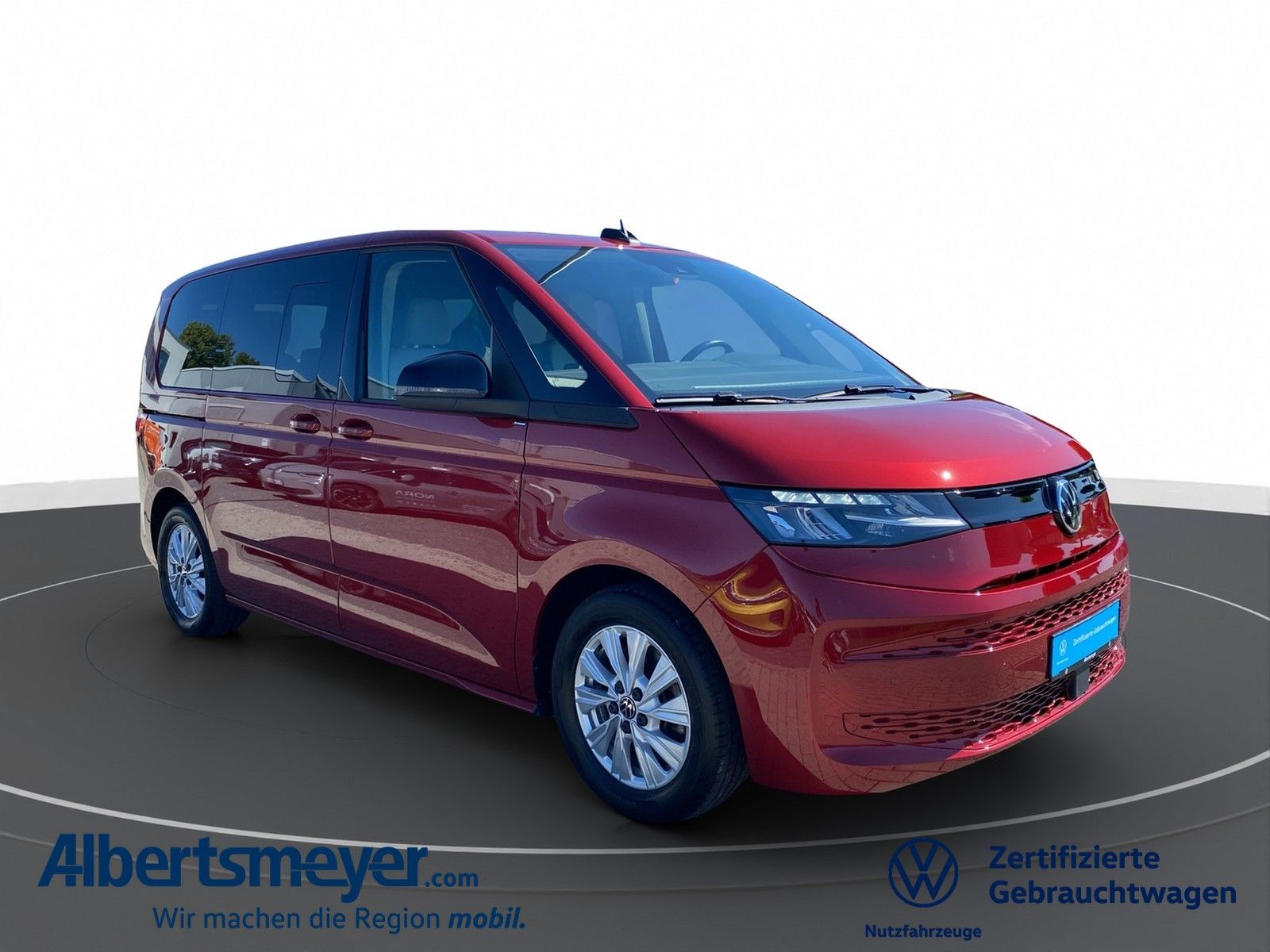 Volkswagen T7 MULTIVAN 2024 г. Красный, пробег 59784 км
