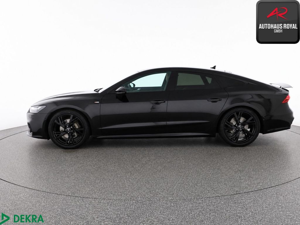 Audi A7 2025 г. Чёрный, пробег 54892 км