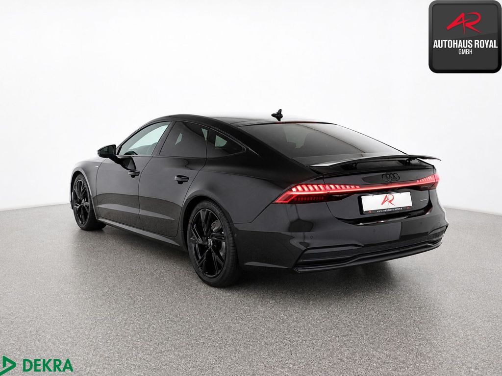 Audi A7 2025 г. Чёрный, пробег 54892 км
