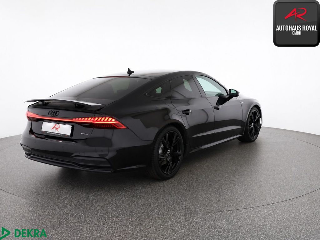 Audi A7 2025 г. Чёрный, пробег 54892 км