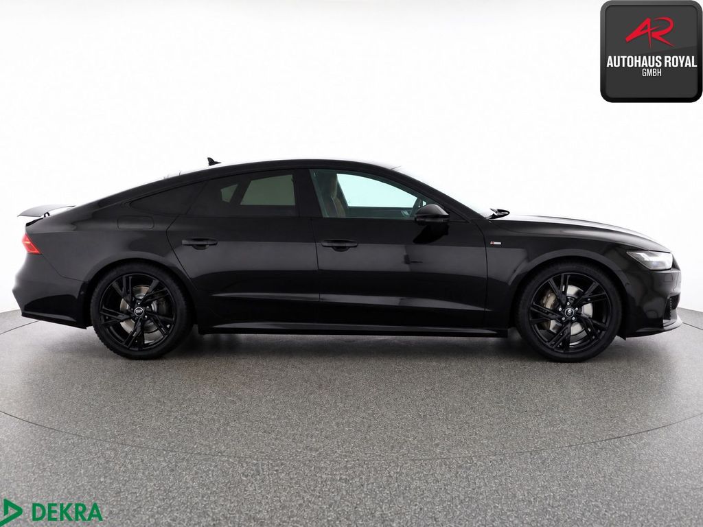Audi A7 2025 г. Чёрный, пробег 54892 км