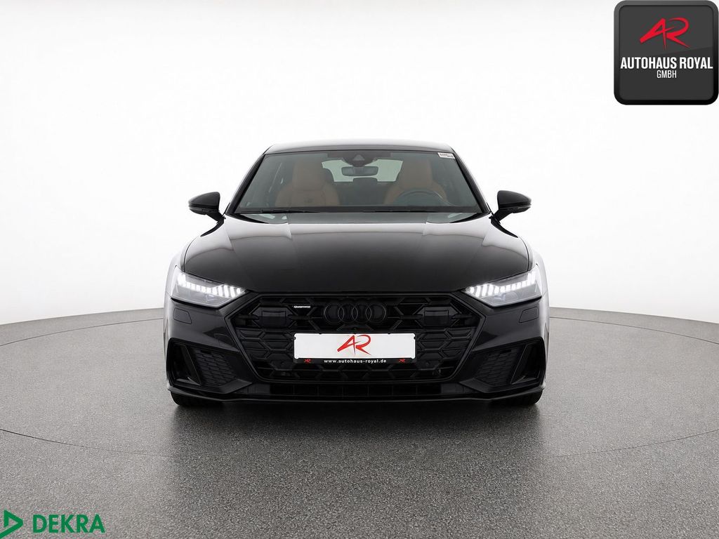 Audi A7 2025 г. Чёрный, пробег 54892 км