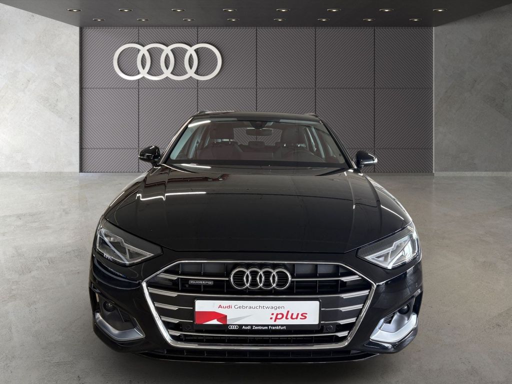 Audi A4 2023 г. Чёрный, пробег 43052 км