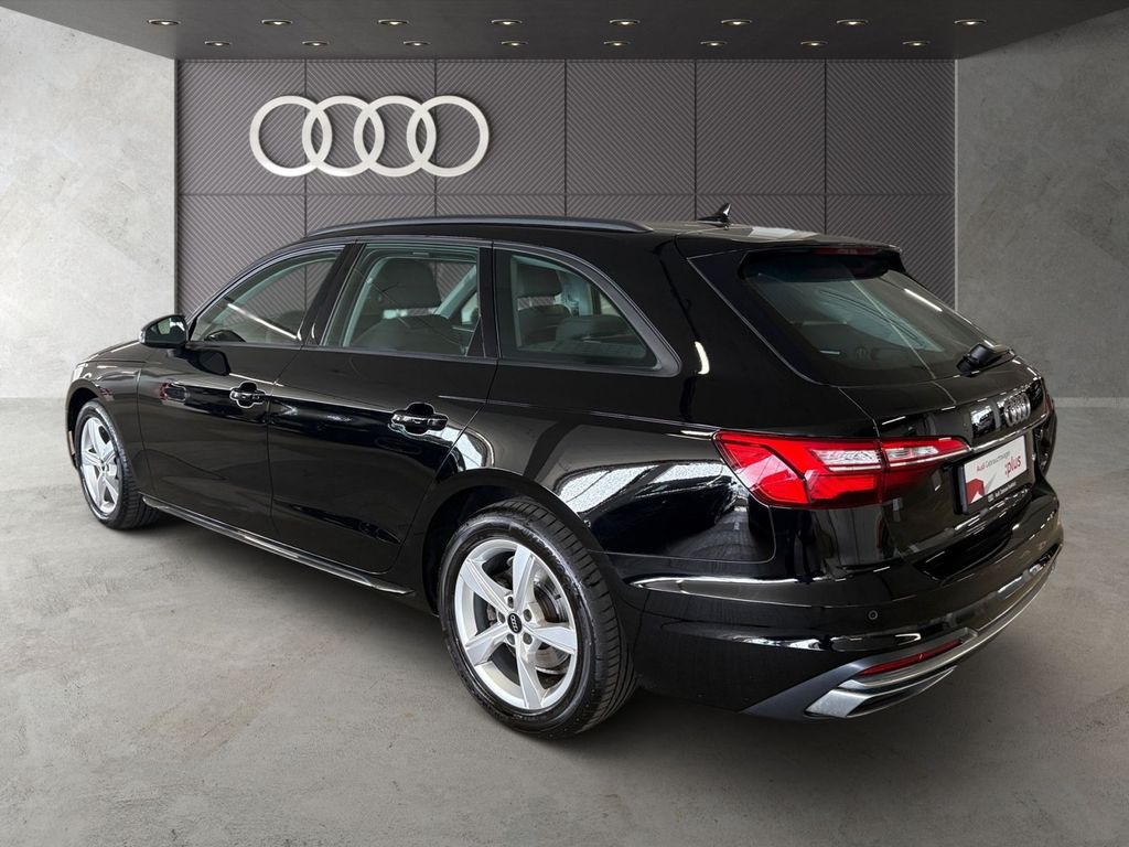 Audi A4 2023 г. Чёрный, пробег 43052 км