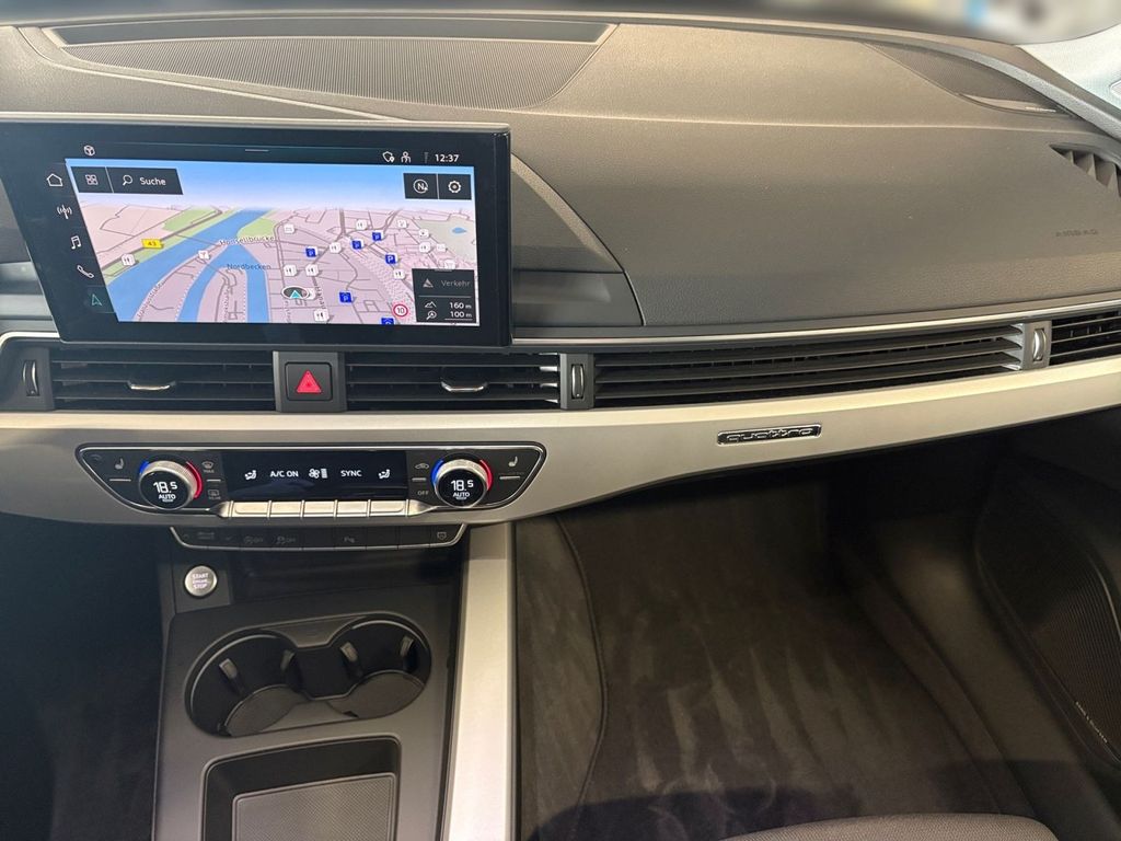 Audi A4 2023 г. Чёрный, пробег 43052 км