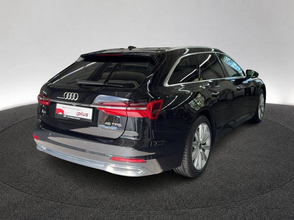 Audi A6 2023 г. Чёрный, пробег 47037 км