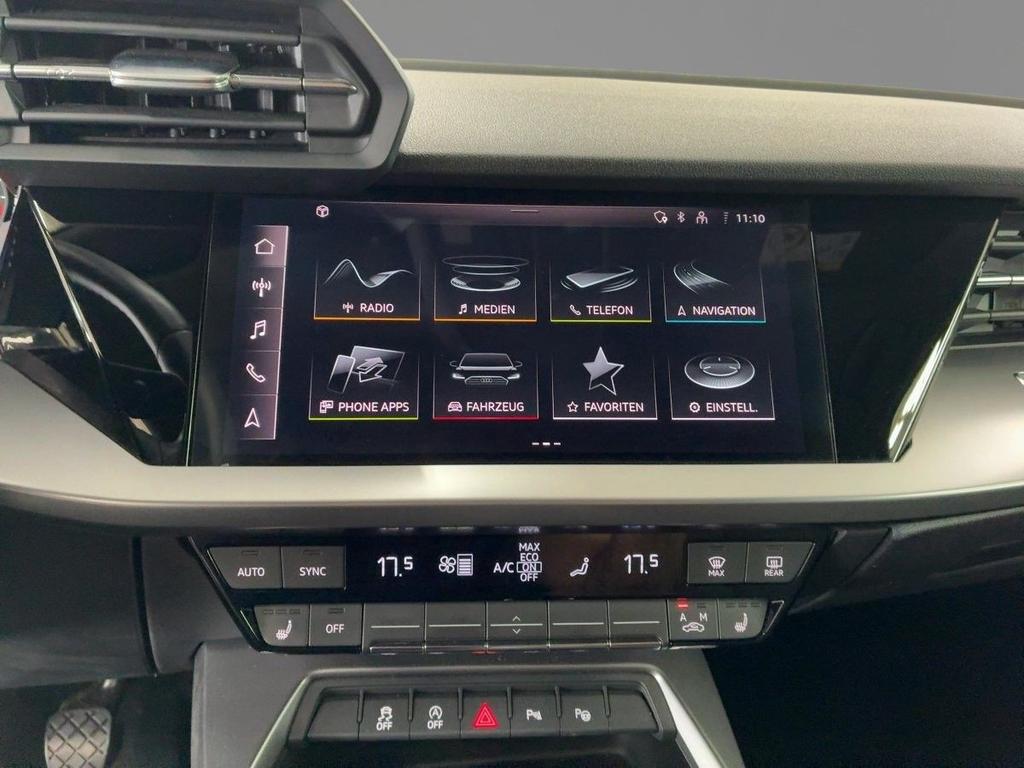 Audi A3 2023 г. Чёрный, пробег 31676 км