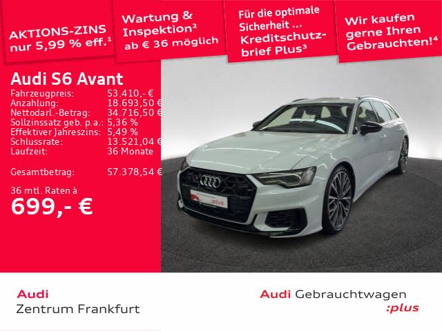 Audi S6 2024 г. Белый, пробег 44764 км