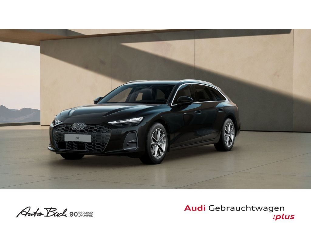 Audi A6 2025 г. Чёрный, пробег 18310 км