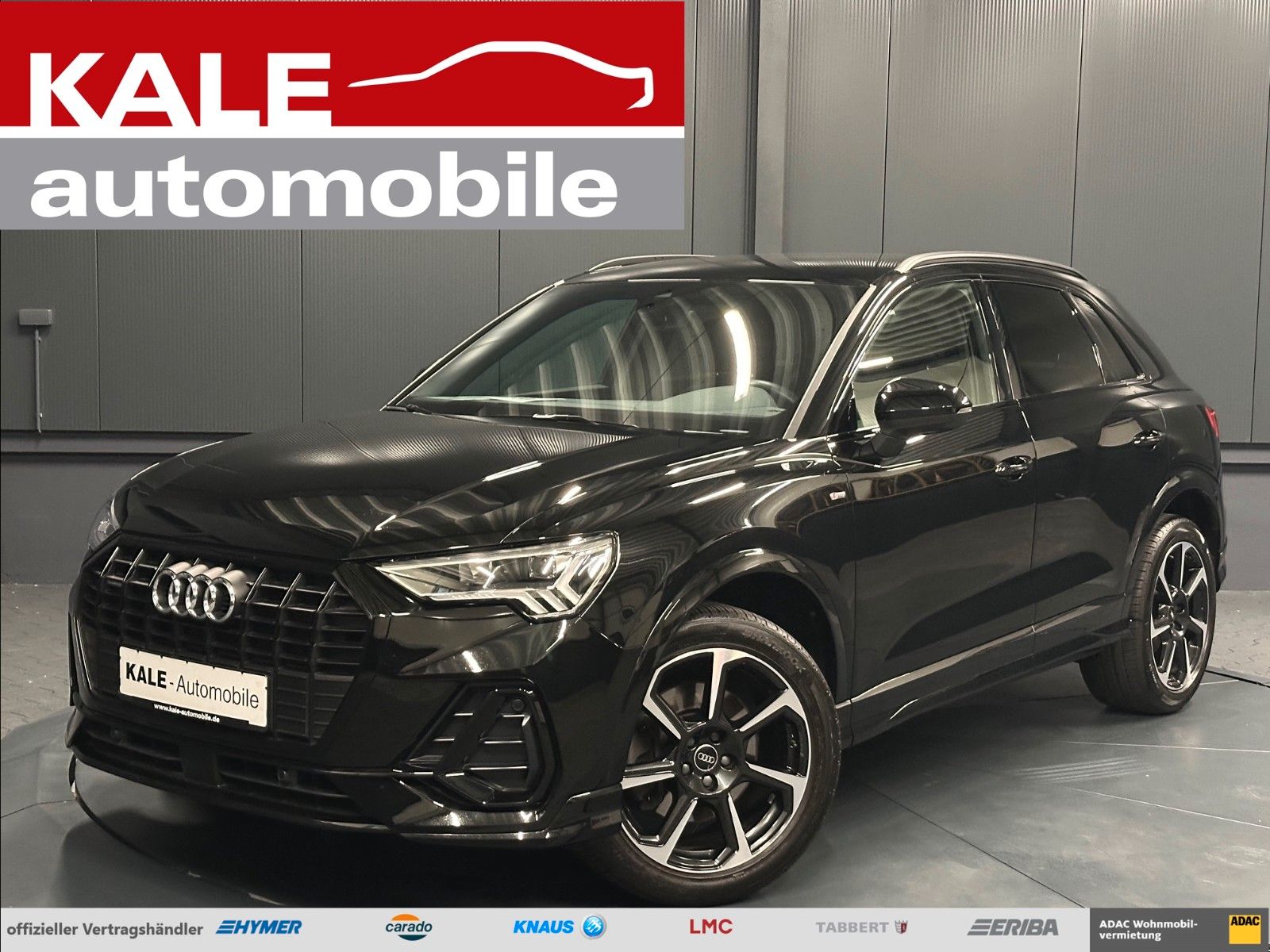Audi Q3 2022 г. Чёрный, пробег 51000 км