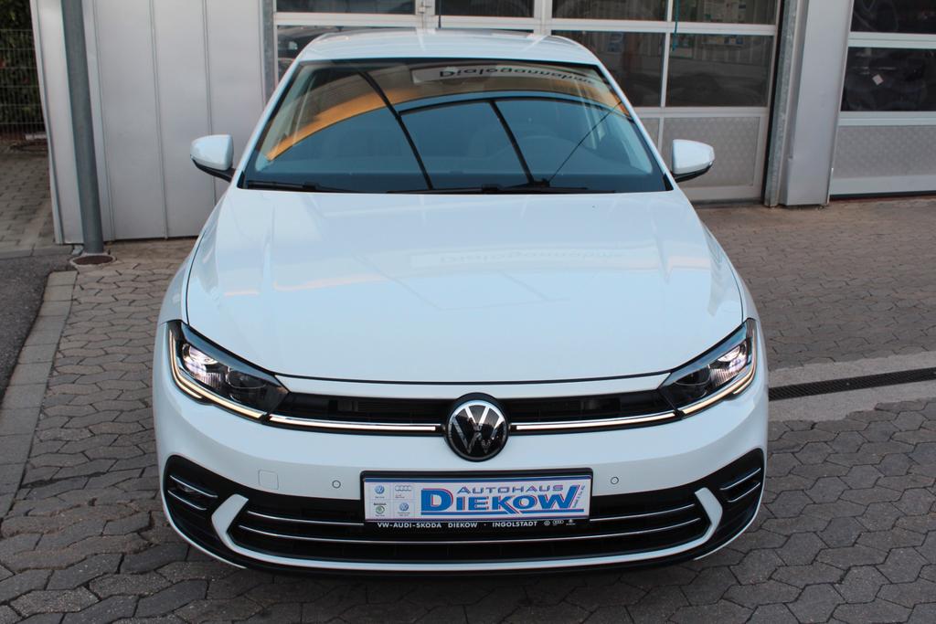 Volkswagen Polo 2022 г. Белый, пробег 53000 км