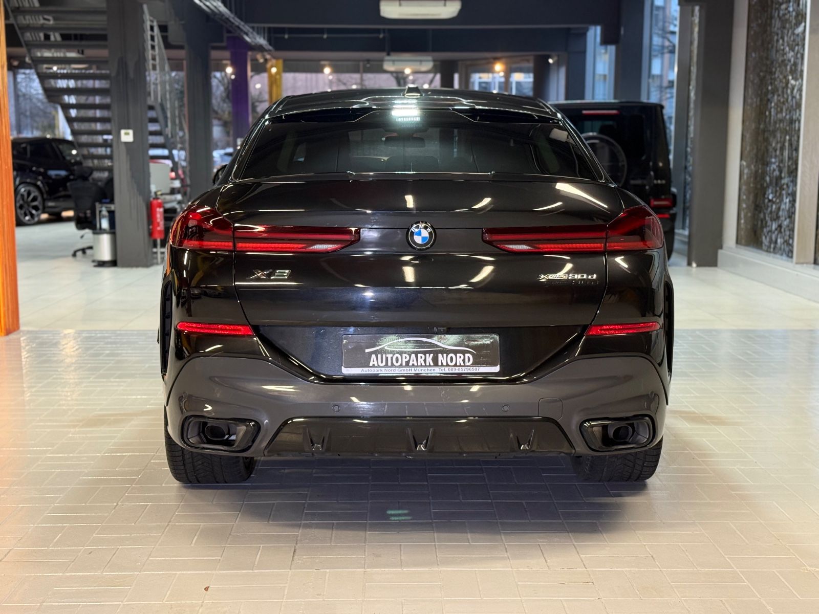 BMW X6 2024 г. Чёрный, пробег 42187 км
