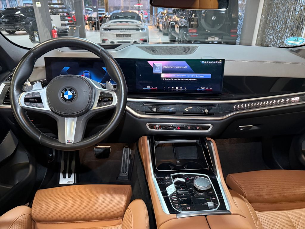 BMW X6 2024 г. Чёрный, пробег 42187 км