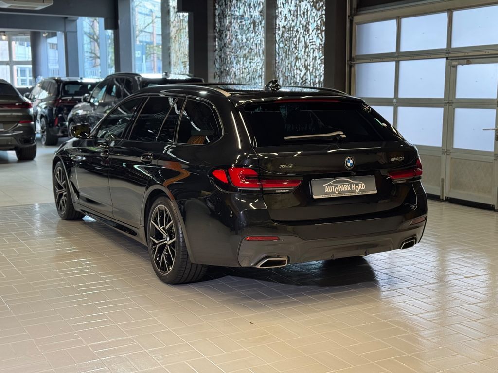 BMW 540 2024 г. Чёрный, пробег 45000 км
