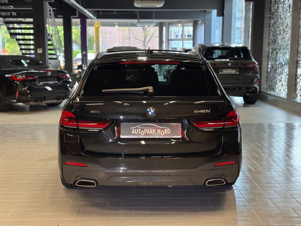 BMW 540 2024 г. Чёрный, пробег 45000 км